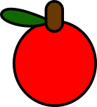 An apple